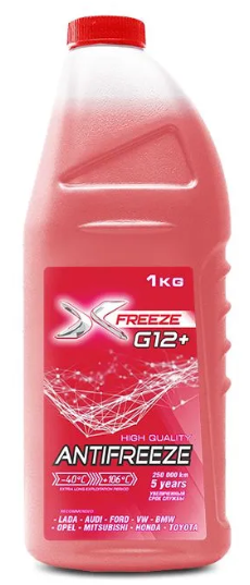 Антифриз X-Freeze G12+ 1 кг