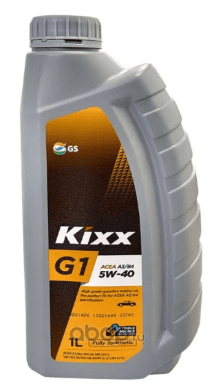 Kixx G1 A3/B4 5W-40 1л