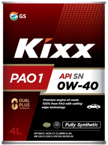 Kixx PAO 1 0W-40 4л