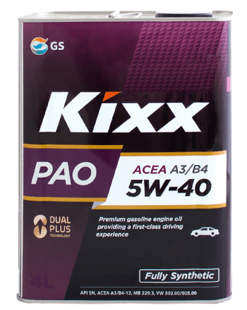 KIXX PAO A3/B4 5w-40 4л