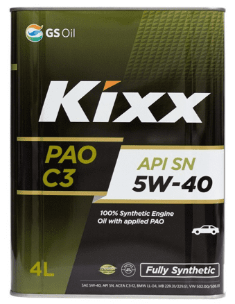 KIXX PAO C3 5w-40 4л