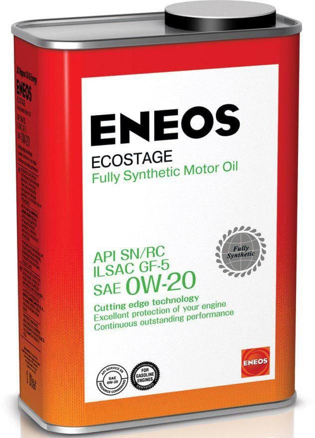 Масло моторное ENEOS Ecostage 0W20 1л 8801252022015