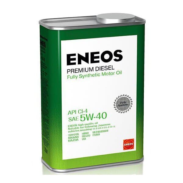 Масло моторное ENEOS Premium Diesel CI-4 5W-40 1 л 8809478943091