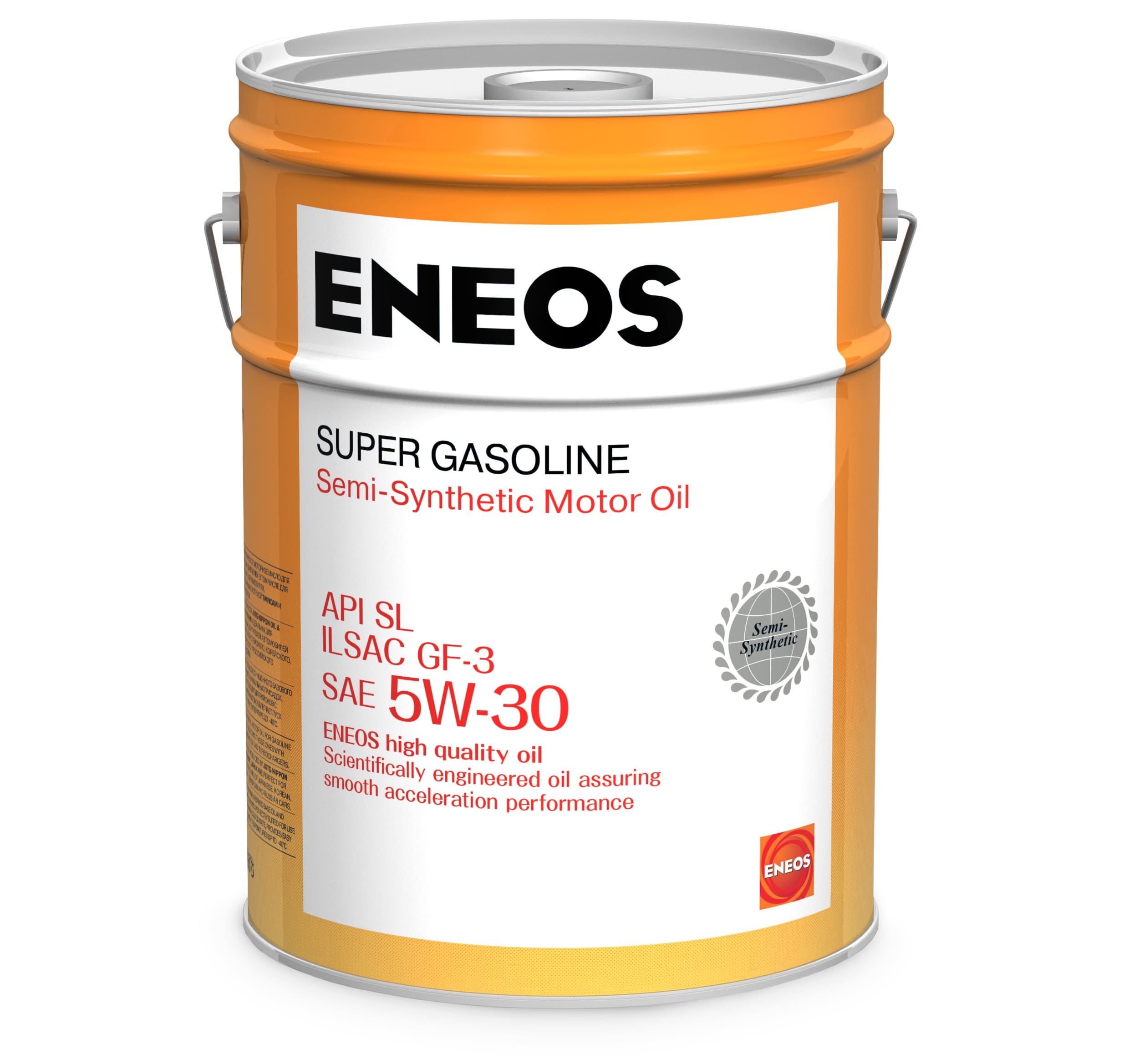 Масло моторное ENEOS Super Gasoline SL 5W-30 20л OIL1360