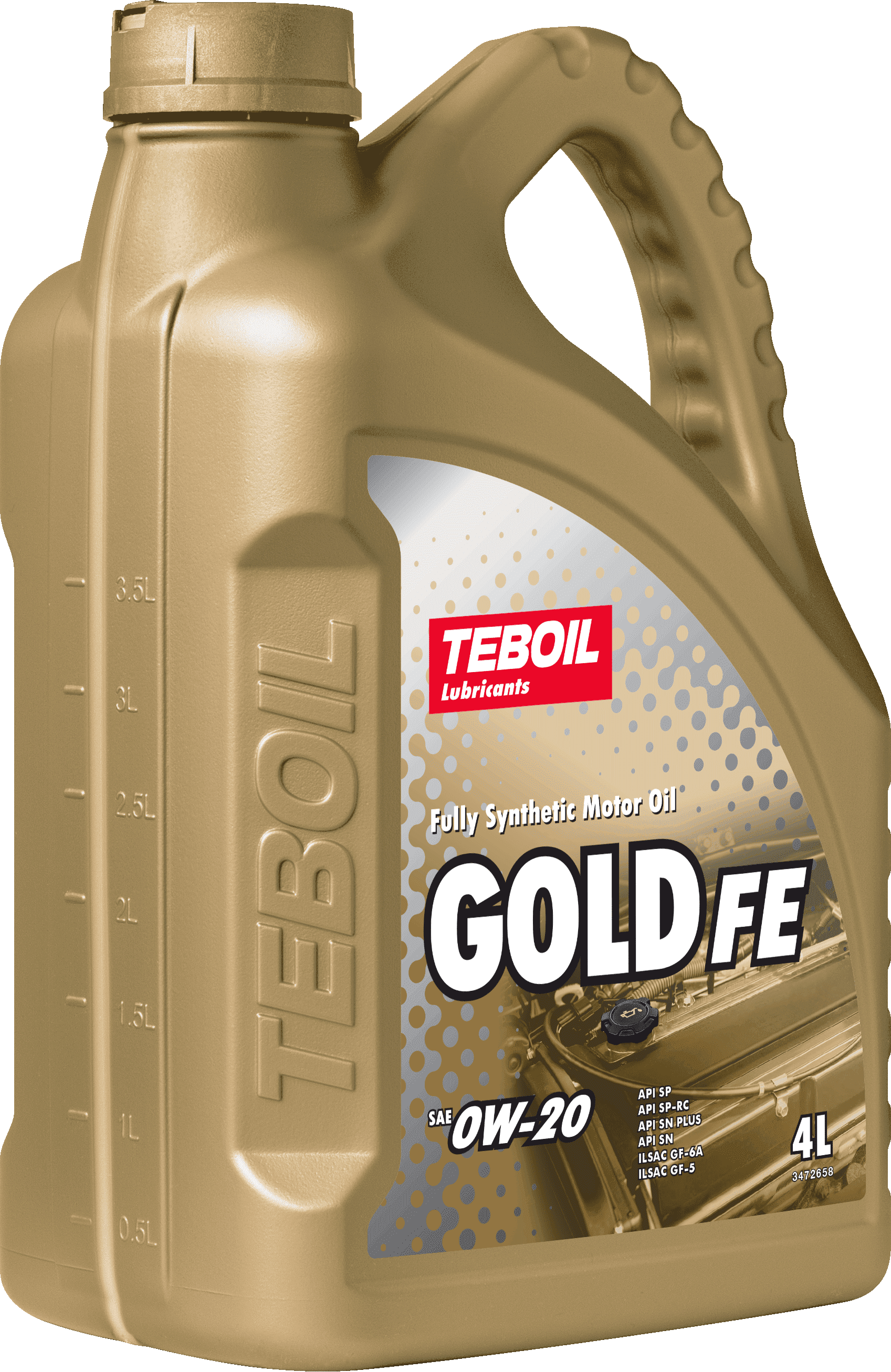 TEBOIL Gold FE 0W-20 4л